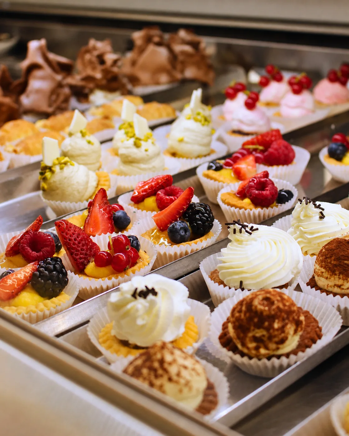 Vassoio di pasticceria mignon